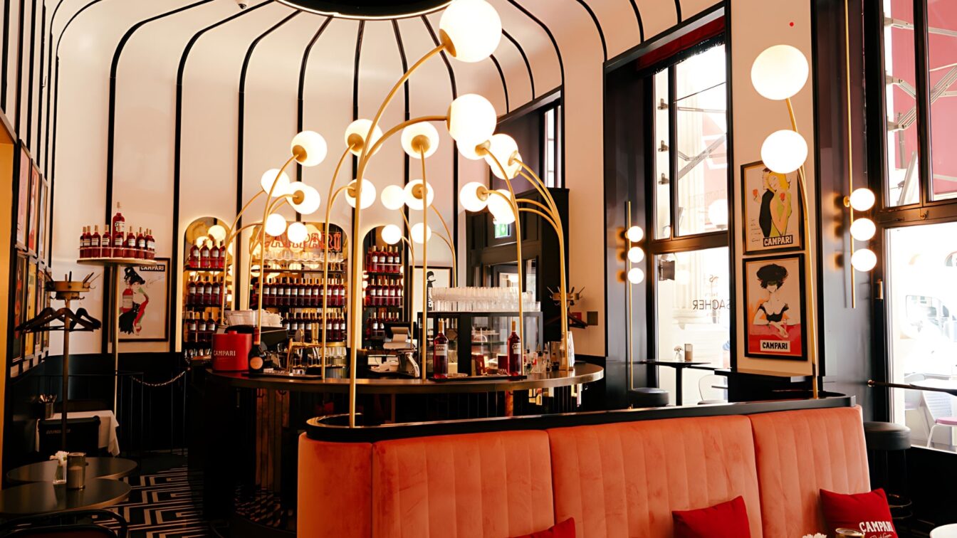 Der Salon Sacher im Hotel Sacher in Wien