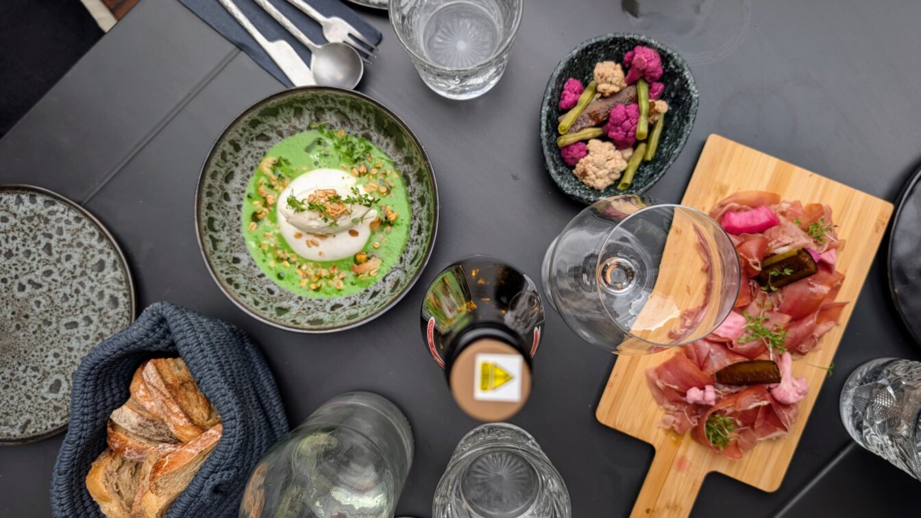 Speisen und Gerichte im Viellieber Bistro in Wien