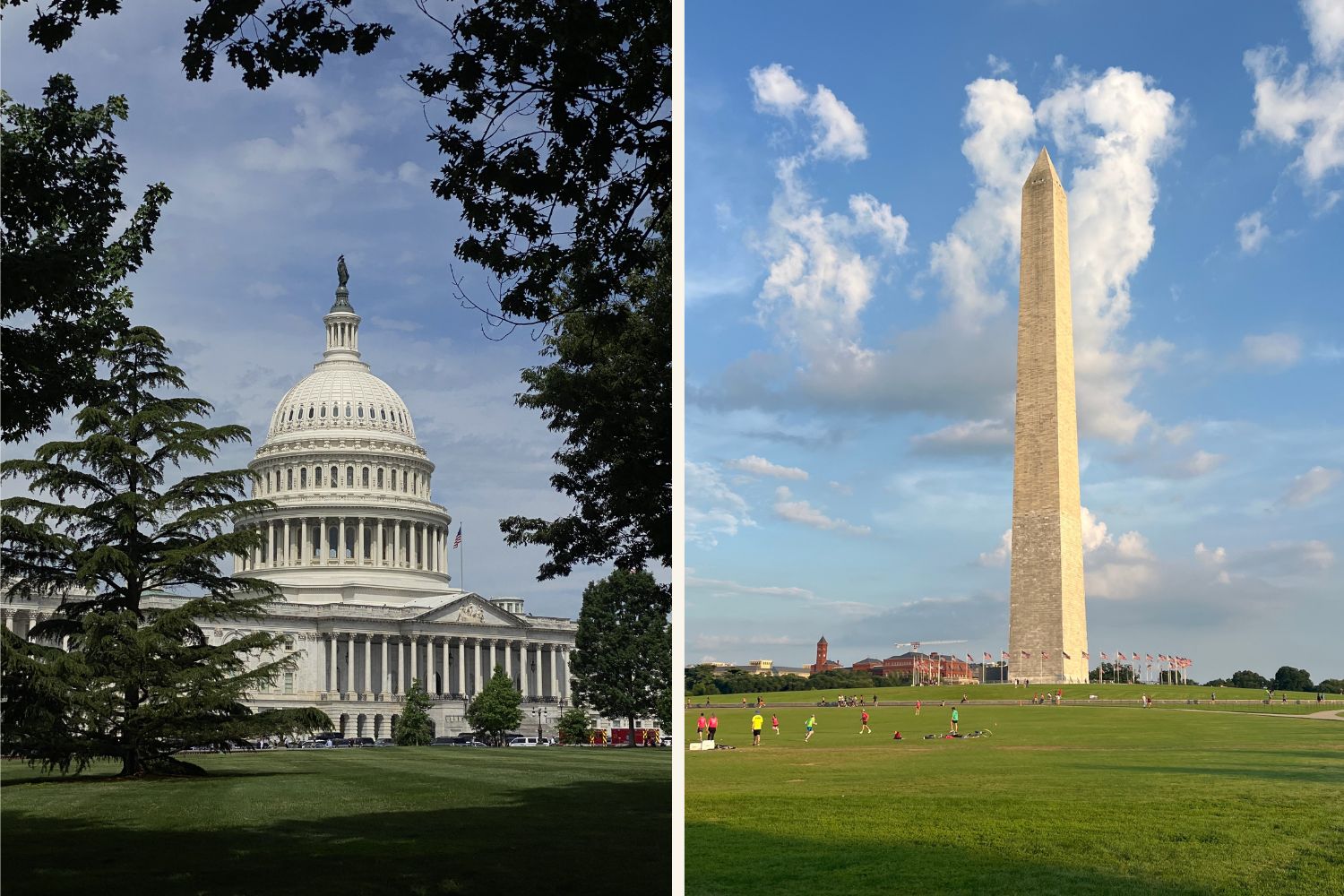 Capitol und Washington Monument in Washington DC