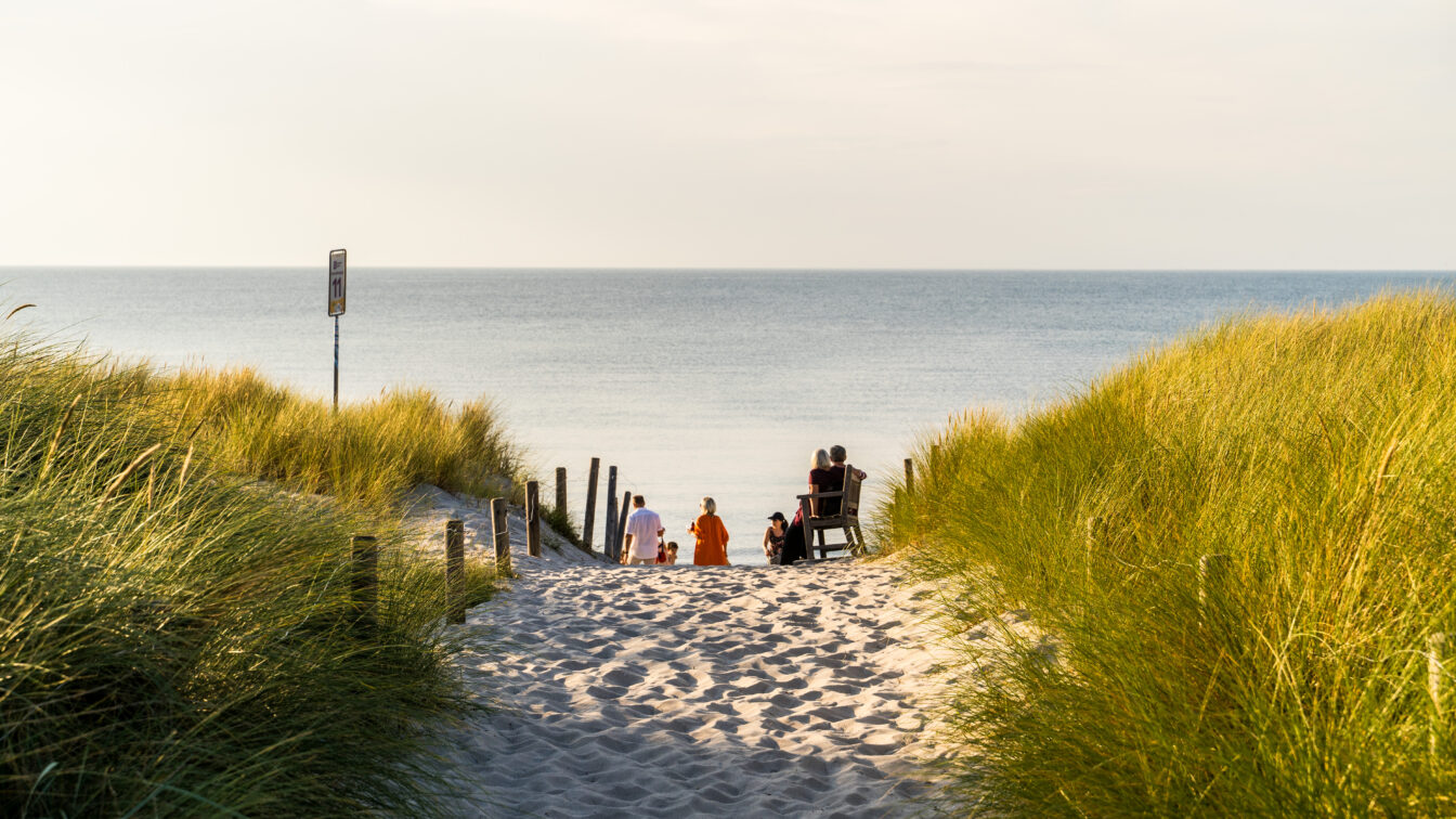 Der Strand in Ahrenshoop