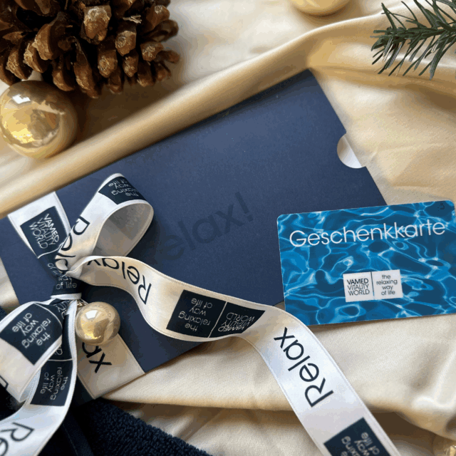 Geschenkkarte der VAMED Vitality World