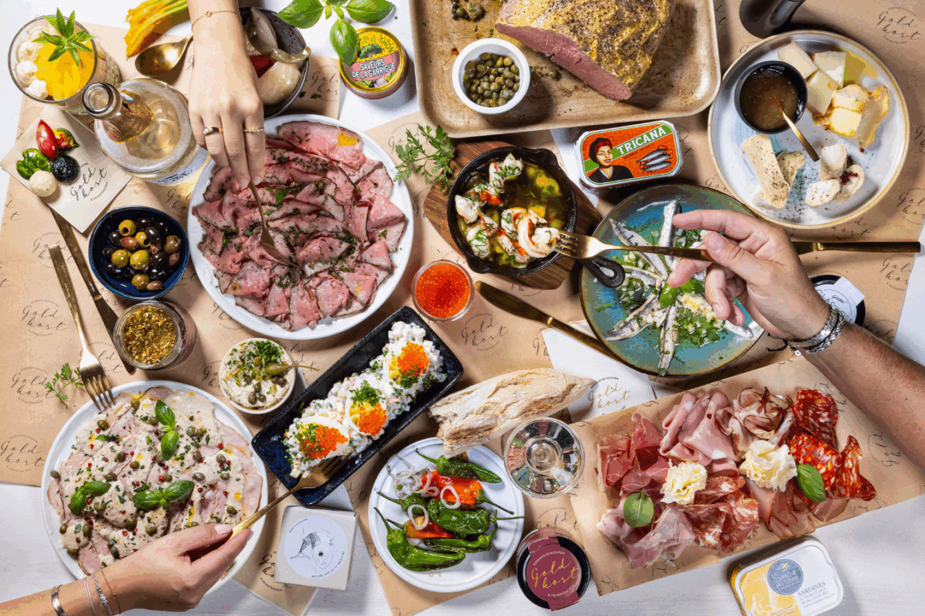 Goldkost Graz voller Tisch