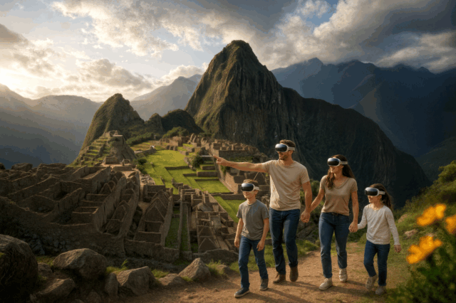 Machu Picchu VR Ausstellung
