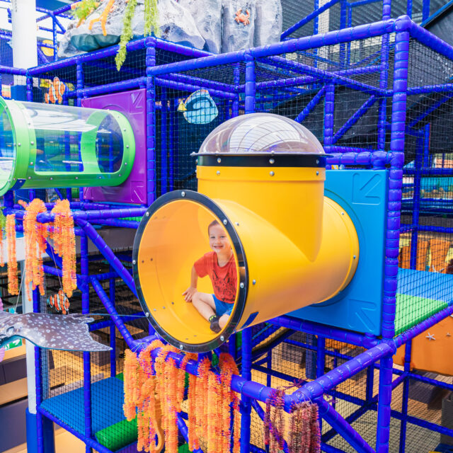 Kinder spielen in der Playworld Wien (c) Playworld Wien