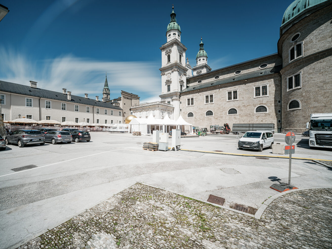 Salzburg_ Kapitelplatz in Salzburg