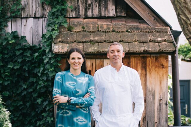 Barbara Eselböck und Alain Weissgerber vom Taubenkobel im Burgenland