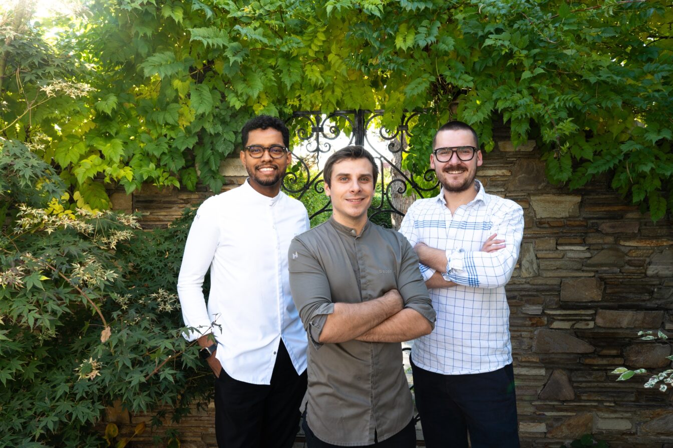 Borges dei Queiroz, Sebastian Butzi & Johannes Praskac vom Restaurant das Wolf