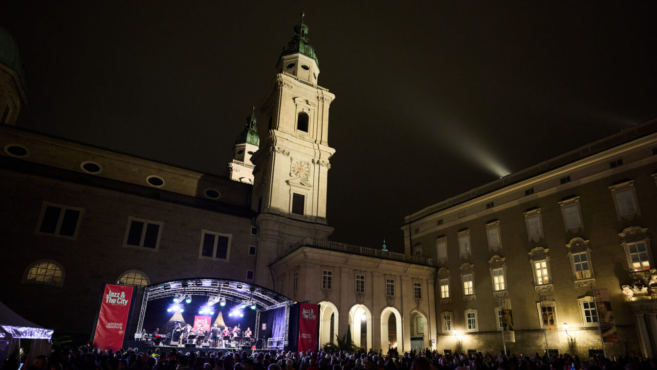 Jazz & The City Salzburg: Christian Muthspiel & Orjazztra Vienna at Residenzplatz 2024