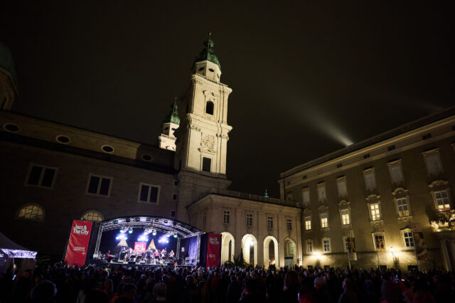 Jazz & The City Salzburg: Christian Muthspiel & Orjazztra Vienna at Residenzplatz 2024