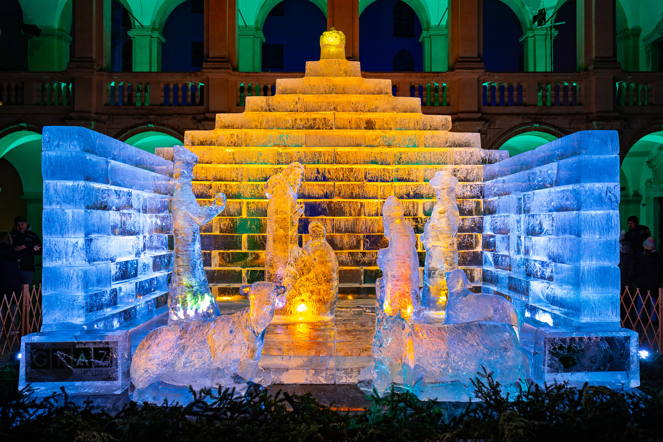 Eiskrippe in Graz