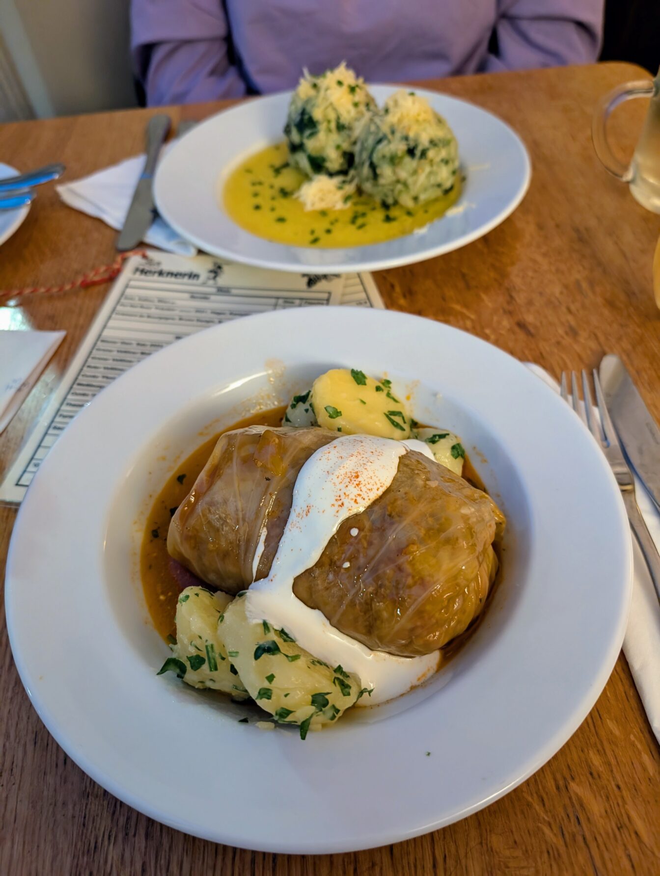 Sarma im Restaurant Zur Herknerin in Wien