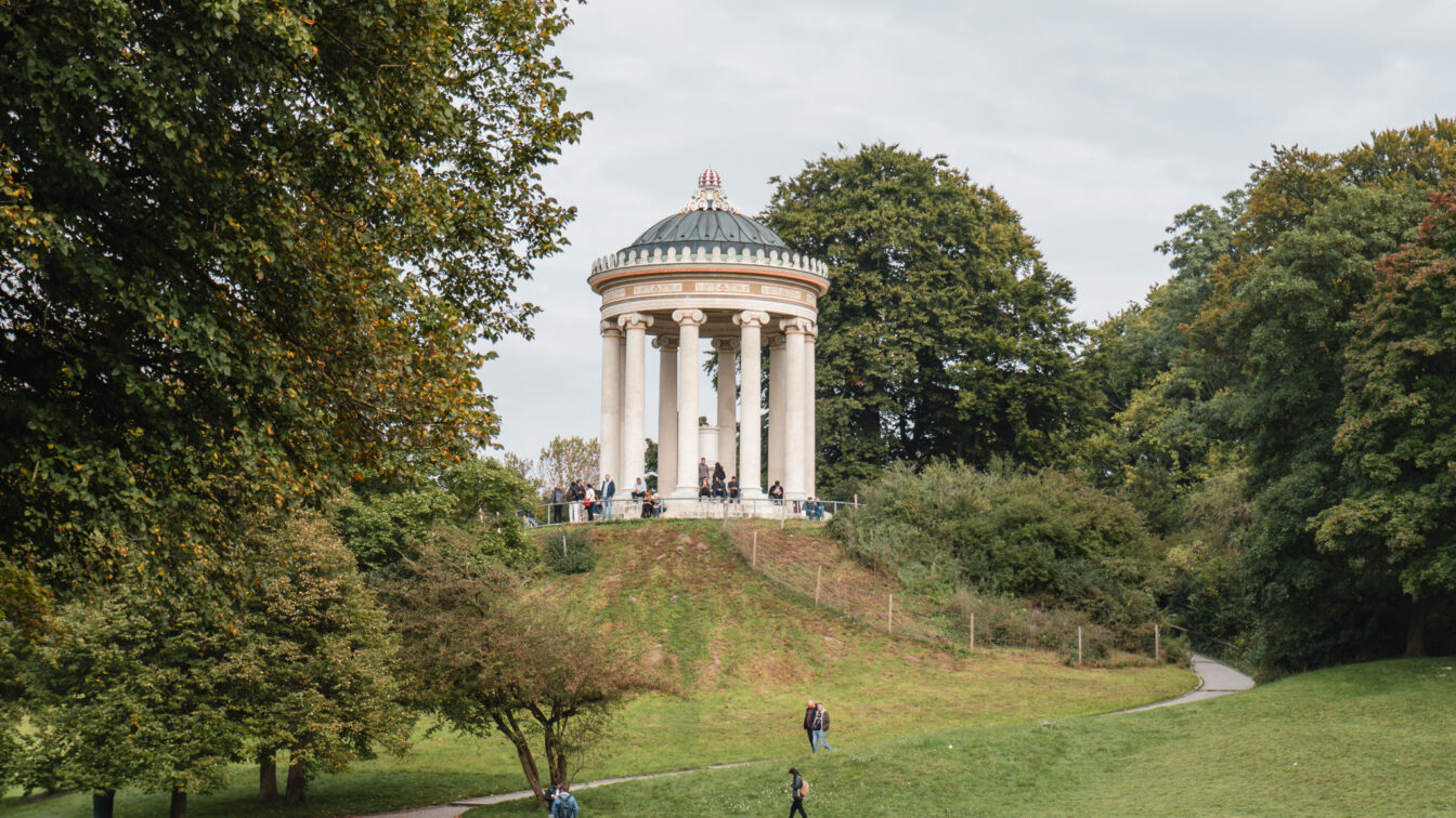 Herbst im Englischen Garten in München