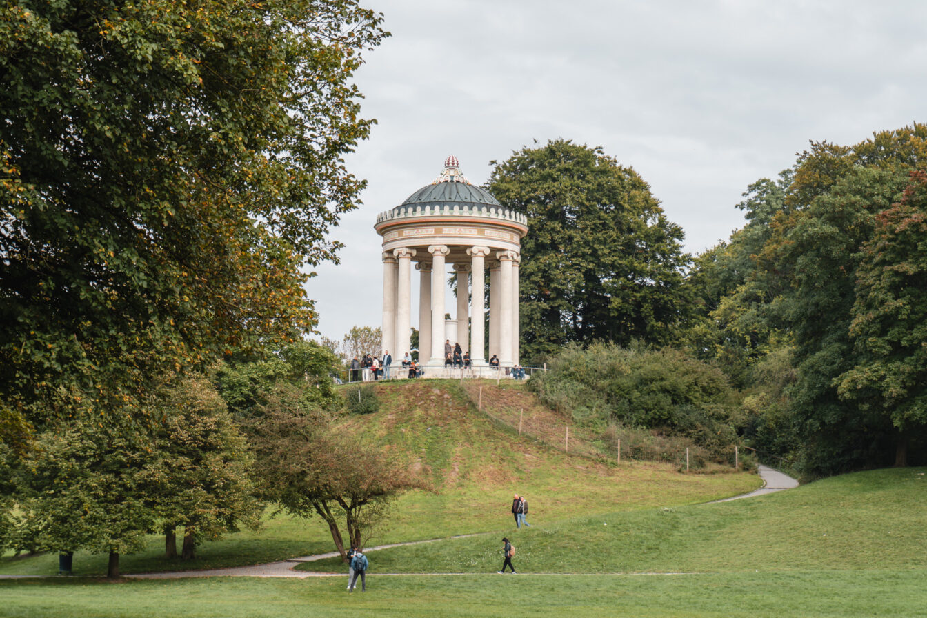 Herbst im Englischen Garten in München