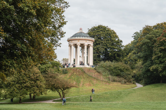 Herbst im Englischen Garten in München