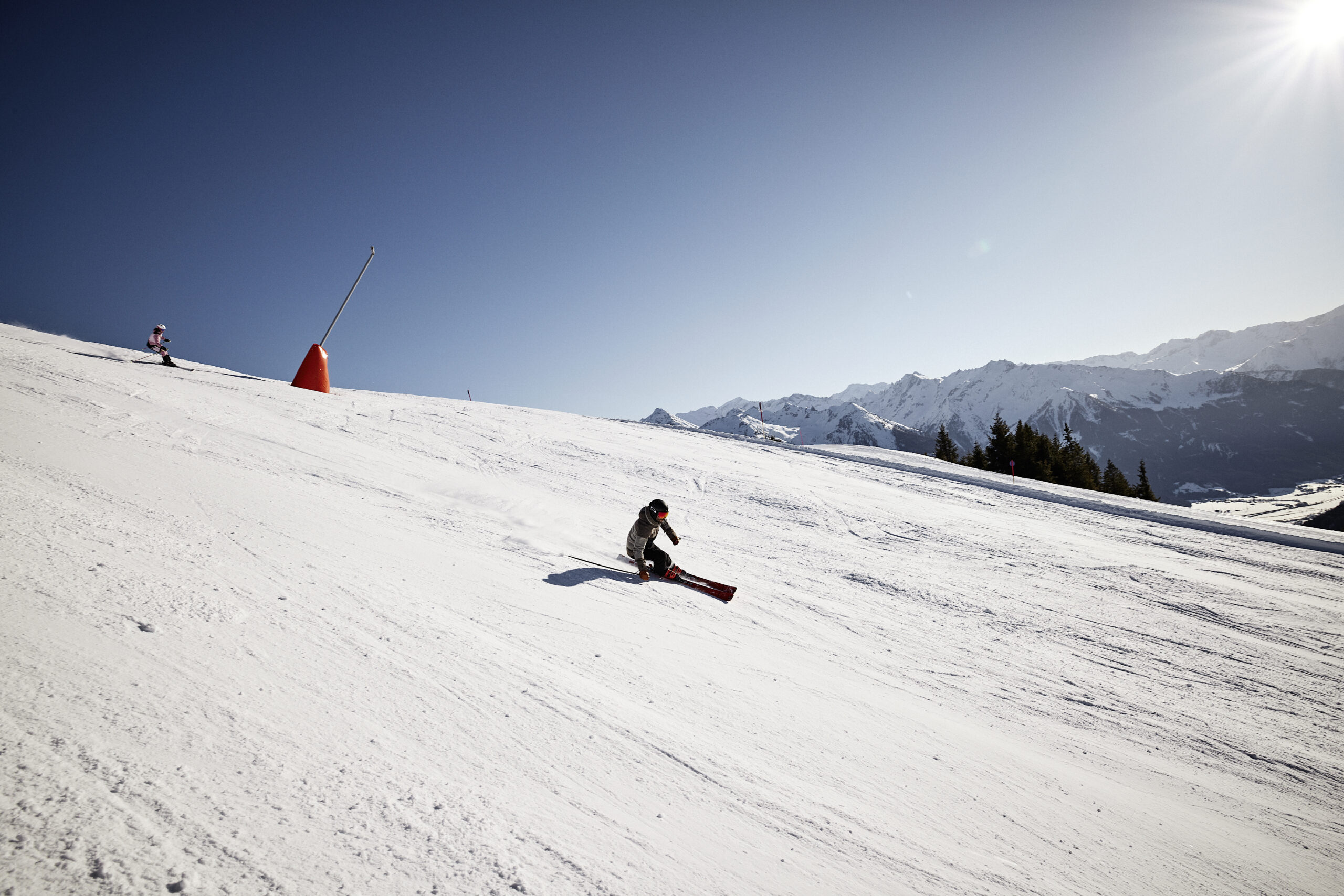 Skifahrer in Mittersill (c) Michael Hochfellner