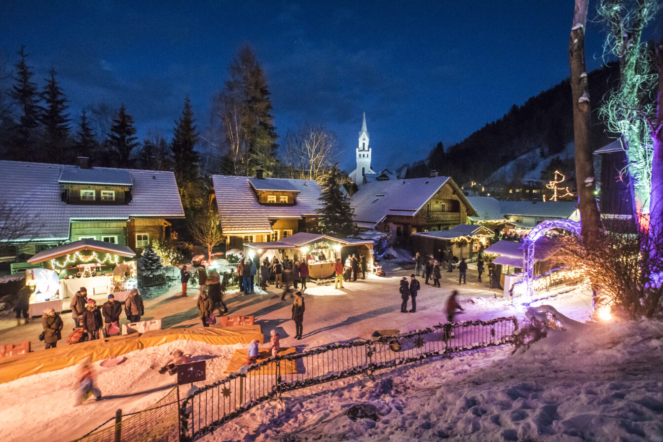 Advent am Talbach in der Region Schladming-Dachstein in der Steiermark