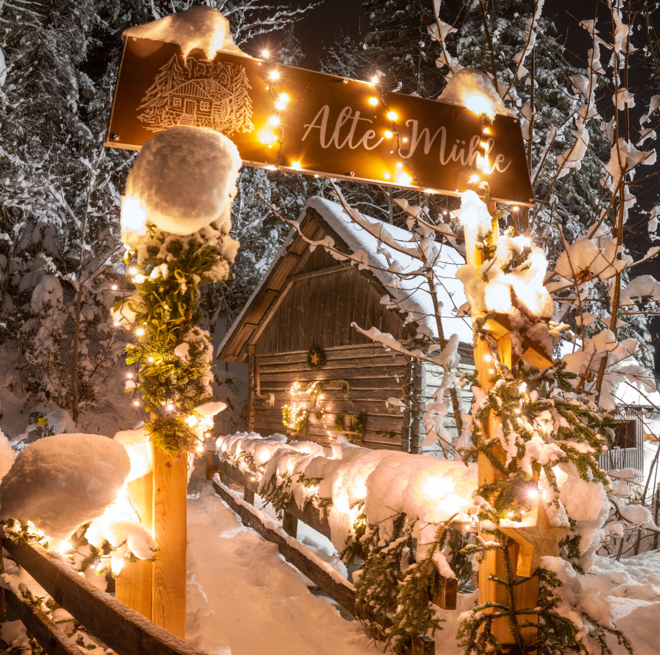 Der Mühlen Advent in Ramsau am Dachstein in der Region Schladming-Dachstein in der Steiermark