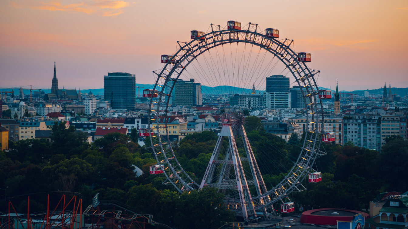 Wiener Riesenrad bei Nacht (c) Wiener Riesenrad