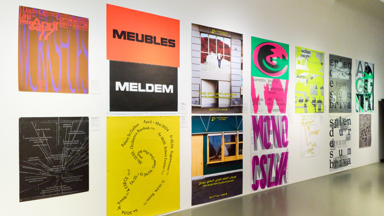 MAK Wien: Ausstellungsansicht 100 Beste Plakate Deutschland Österreich Schweiz 24