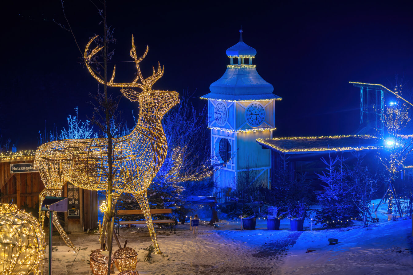 Eis-Greissler Lichterglanz Spektakel 2025 in Krumbach