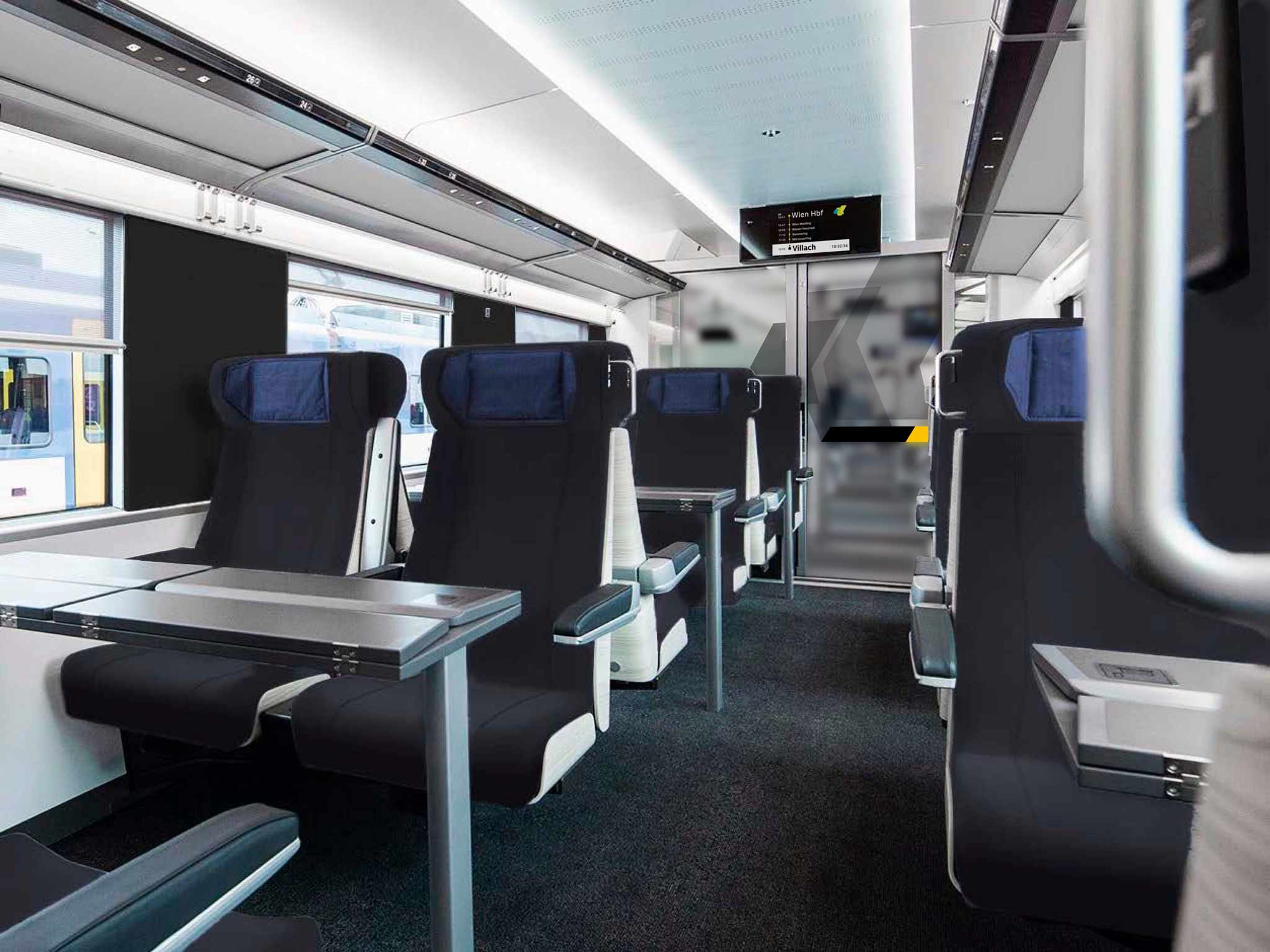 Die neue Garnitur für die Westbahn Südstrecke