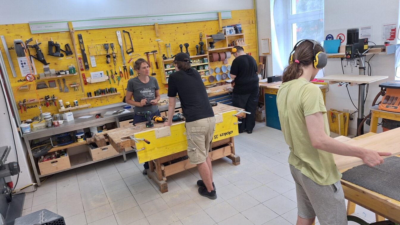 Beschäftigungsprojekt für junge Menschen: Caritas preWork im 10. Bezirk in Wien