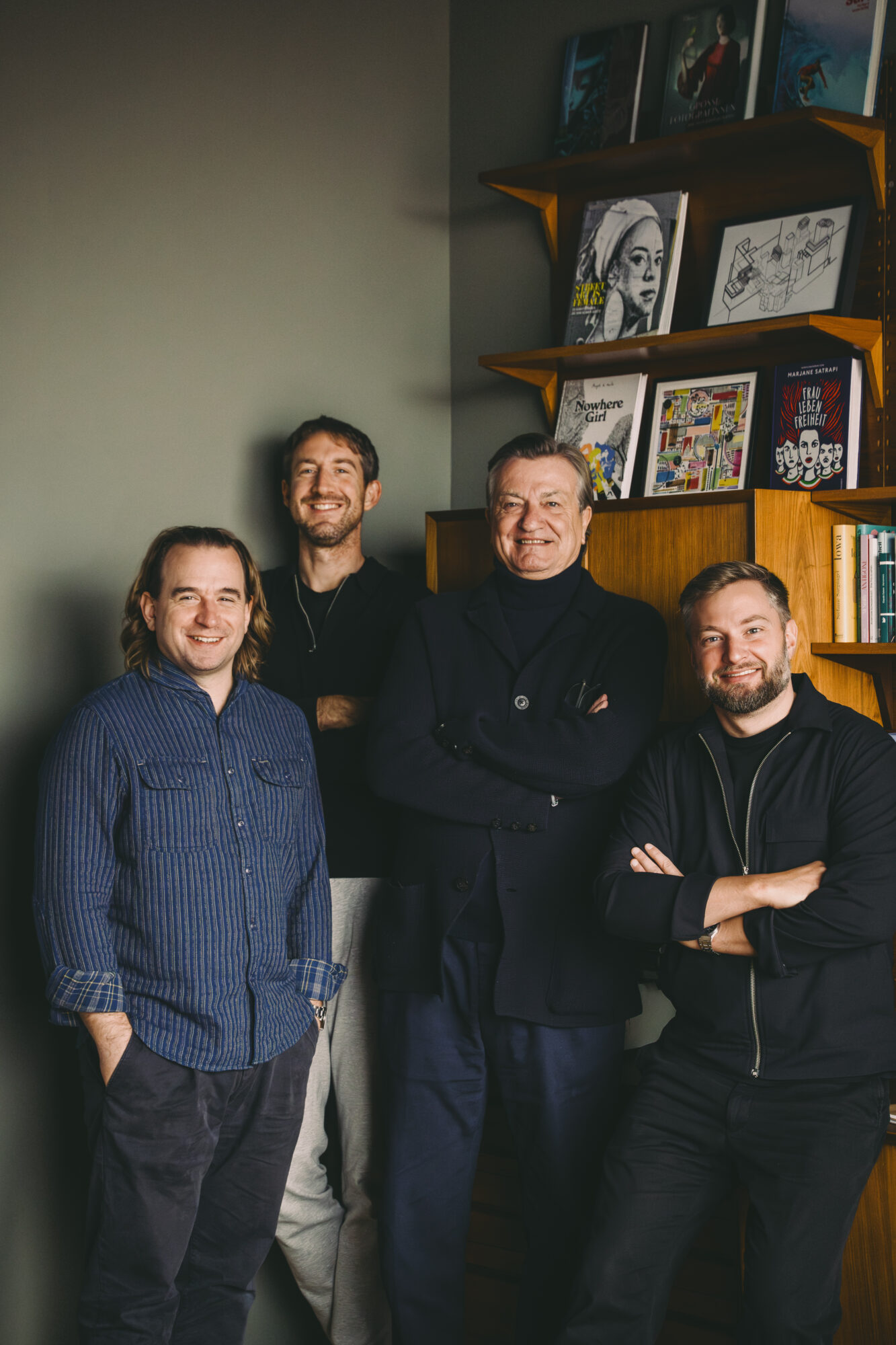 Florian Kollenz, Michael Todt, Kai Hollmann und Christian Lainer von The Companion Vienna