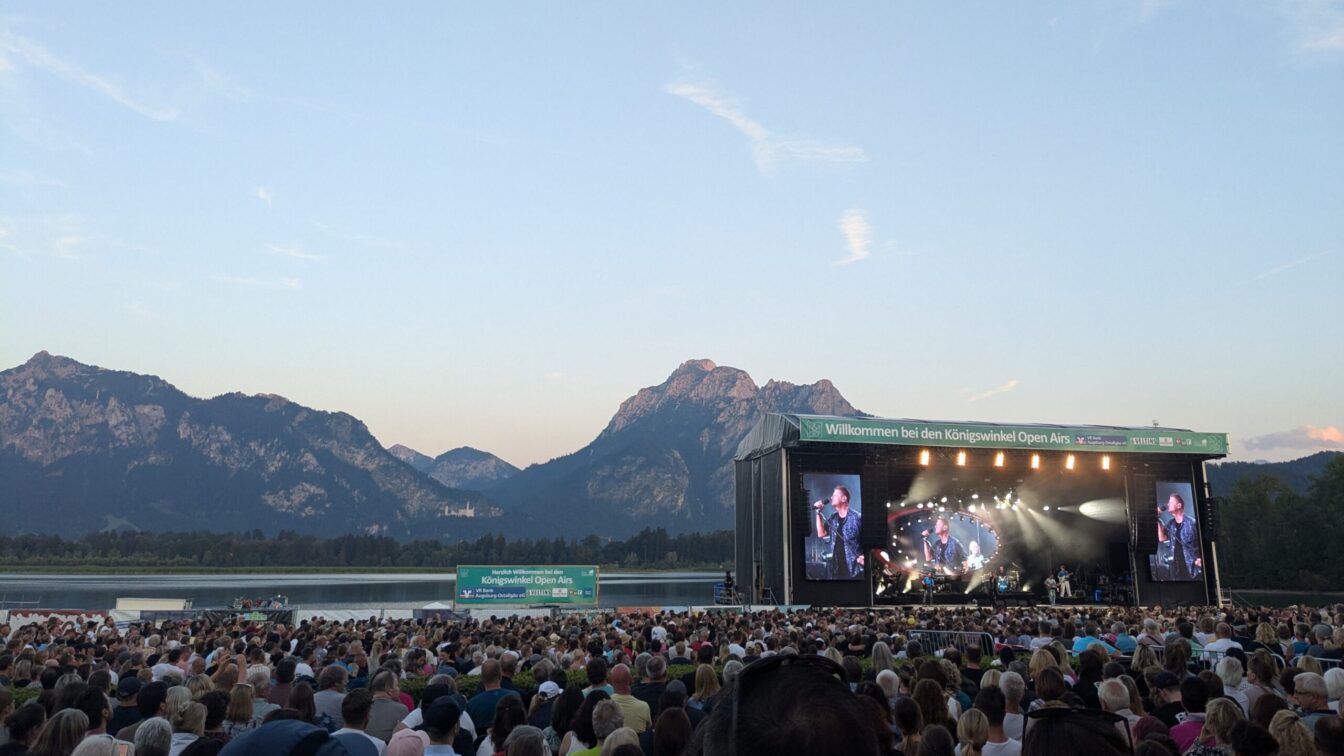 Open-Air-Konzerte vor dem Märchenschloss Neuschwanstein