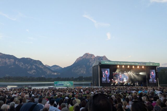 Open-Air-Konzerte vor dem Märchenschloss Neuschwanstein