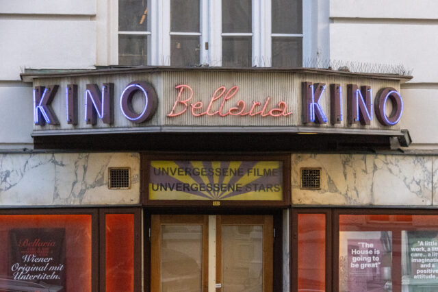 Das Bellaria Kino kurz vor seiner Wiedereröffnung.