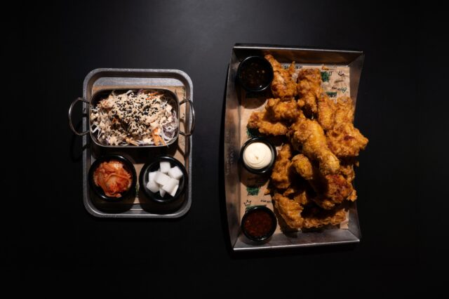 Korean Fried Chicken Pop Up Menü