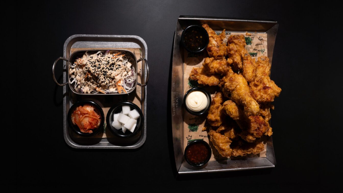 Korean Fried Chicken Pop Up Menü