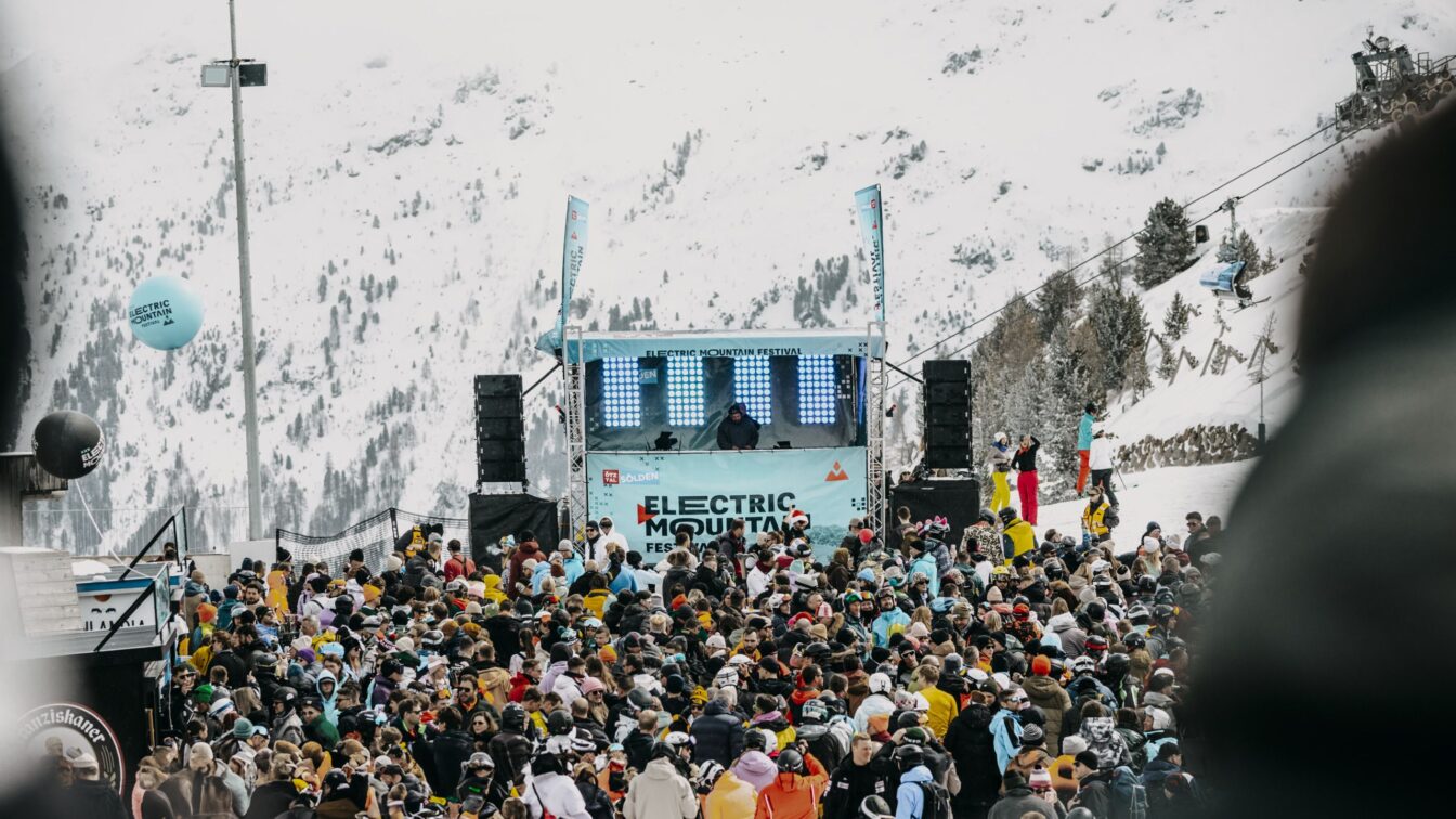 Eindrücke vom Electric Mountain Festival in Sölden.