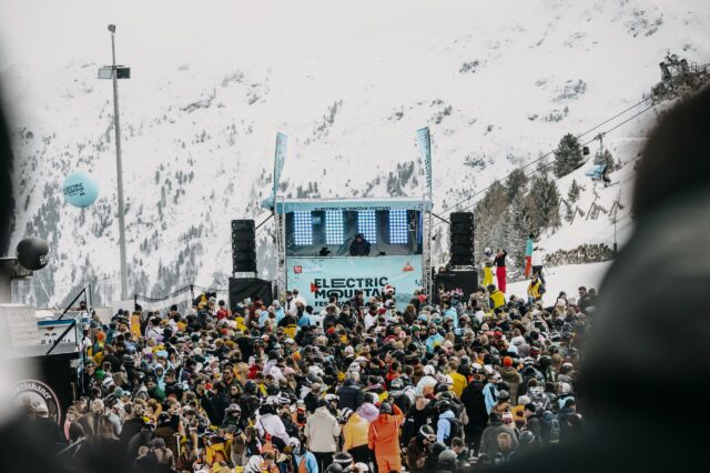 Eindrücke vom Electric Mountain Festival in Sölden.