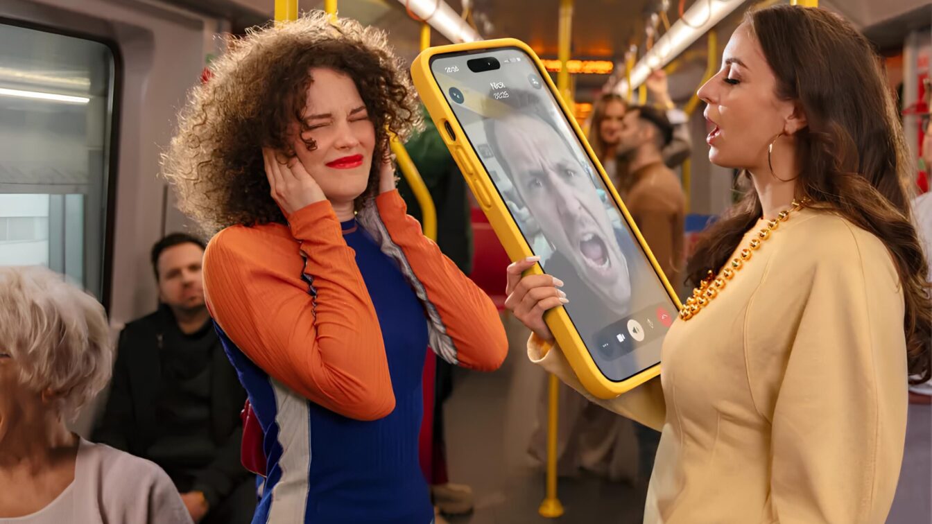 Bild-Sujet zur "Host kan Genierer" Kampagne der Wiener Linien