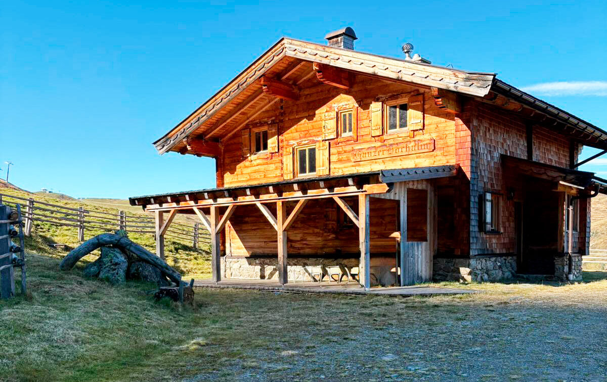 Almliesl Hütte in Bramberg im Salzburger Land im Sommer