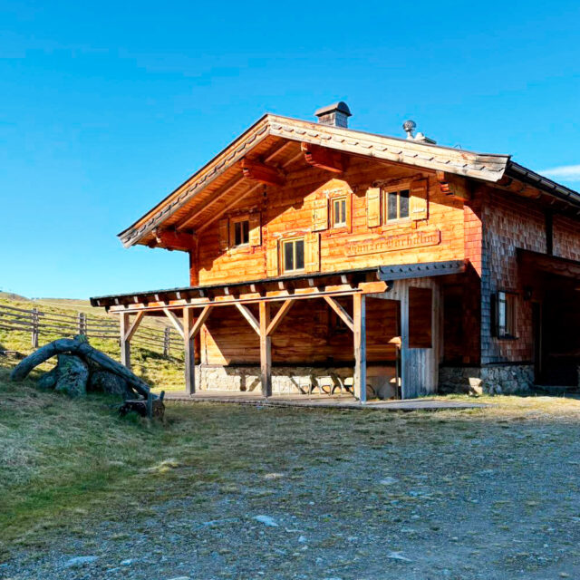 Almliesl Hütte in Bramberg im Salzburger Land im Sommer