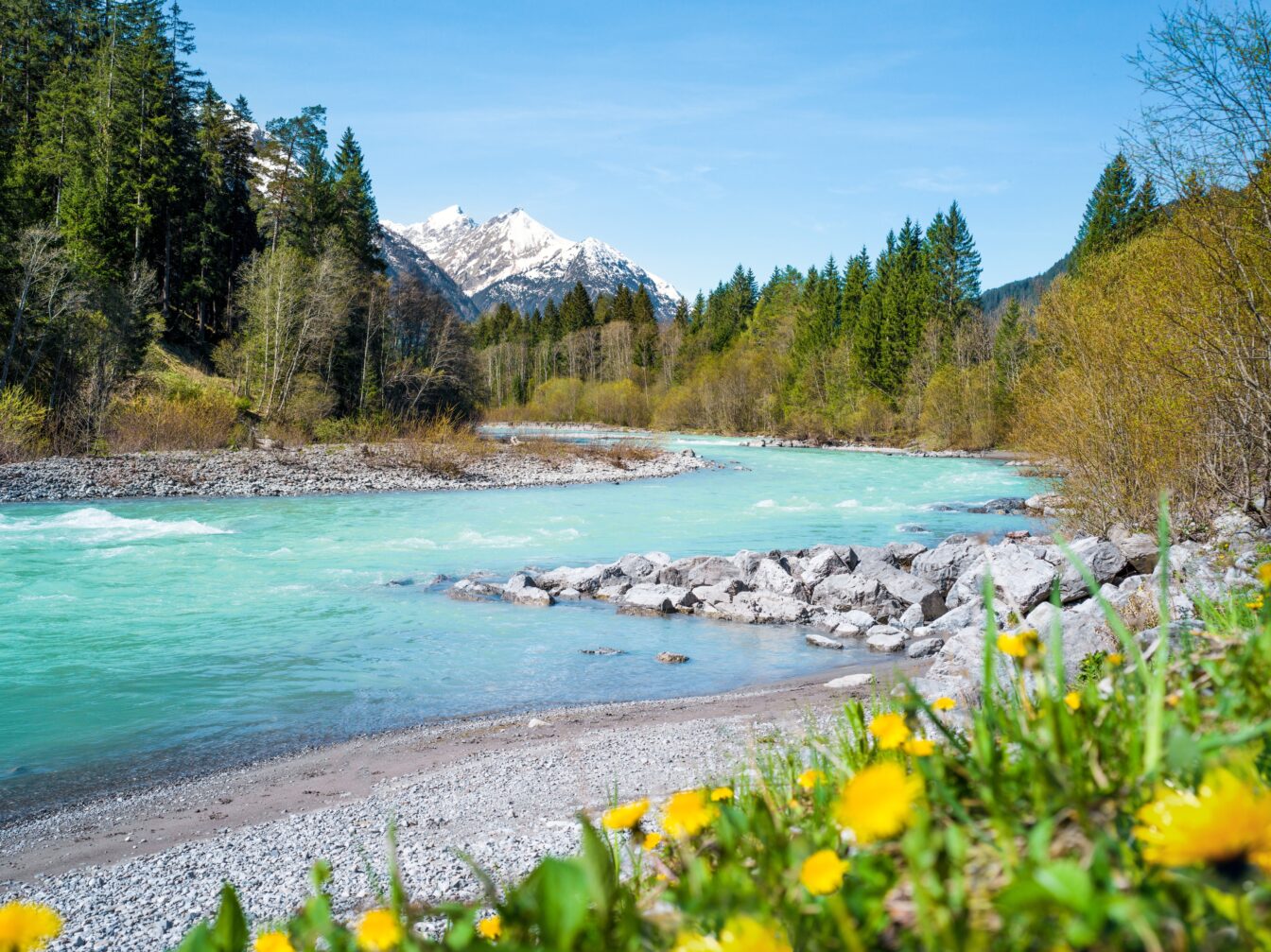 Lechweg – von der Quelle bis zum Fall entlang des Wildfluss Lech