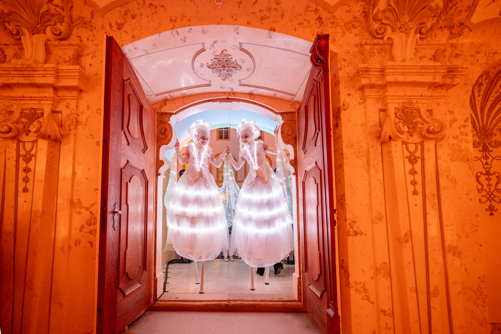 Lichtertanz auf Schloss Hof