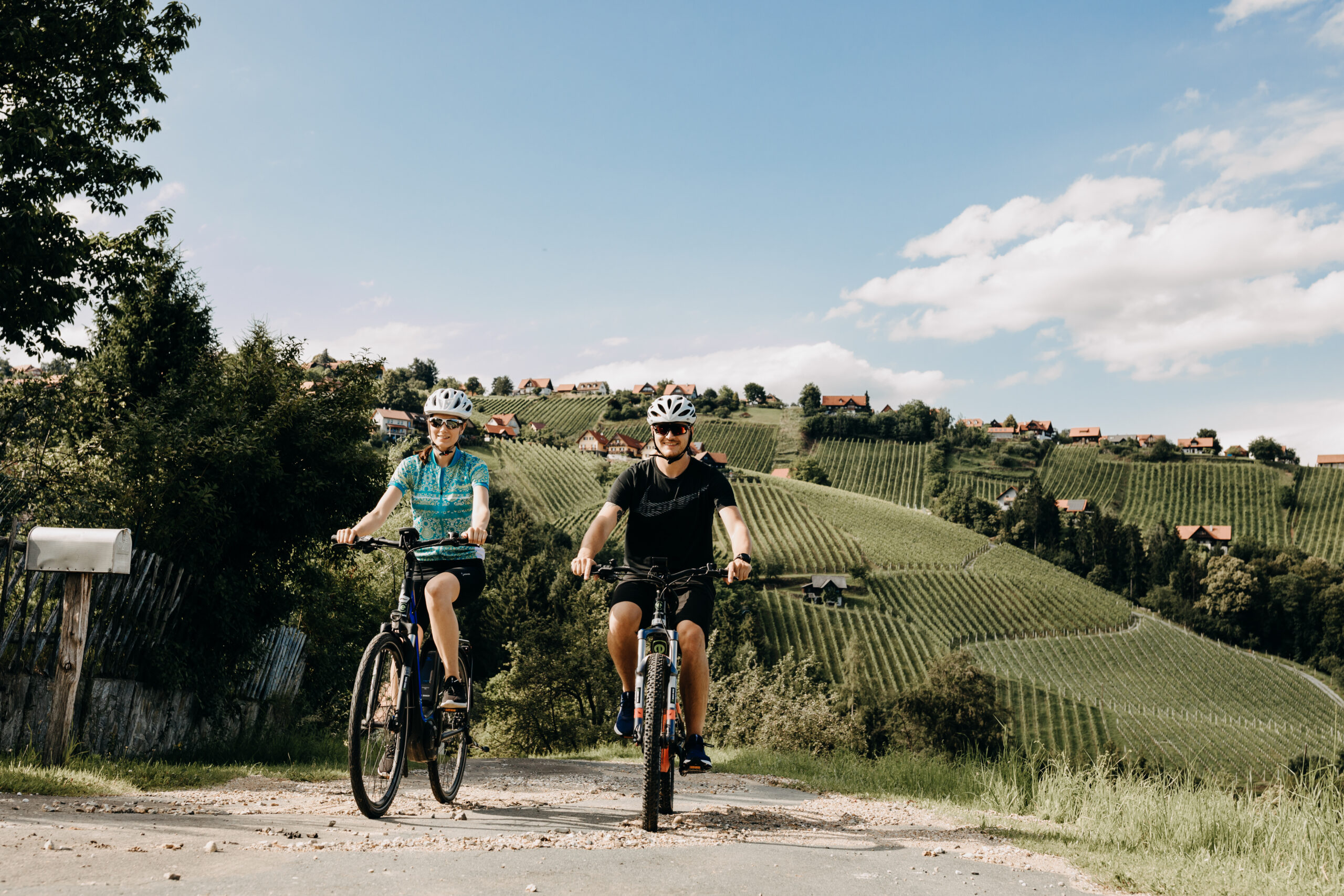 Radfahren auf der Schilcher Weintour