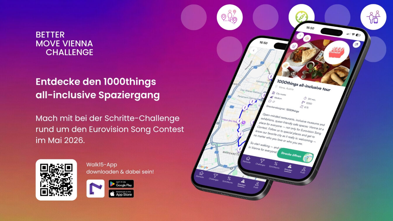 Better Move, Vienna Challenge: Die 1000things Walkingtour