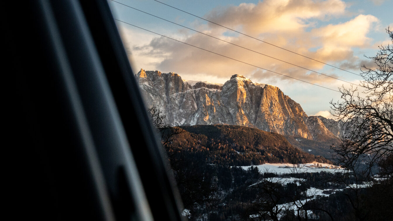 Südtiroler Bergpanorama