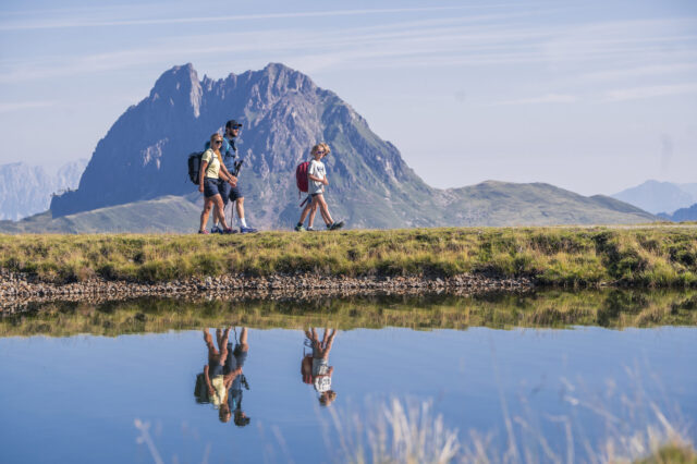 Familienwanderung in der Wildkogel-Arena