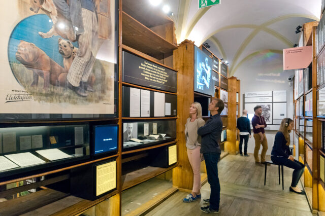 Dauerausstellung im Literaturmuseum der Österreichischen Nationalbibliothek.