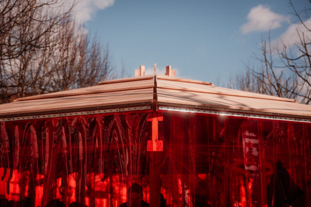 das Hot Box On Air Building beim Funkhaus Wien