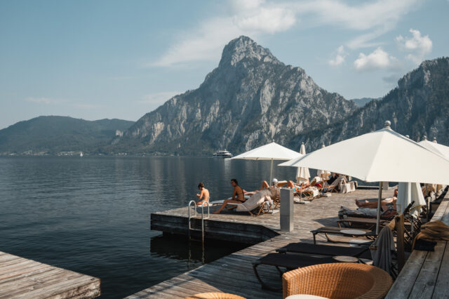Hotel am Traunsee mit Badeplatz