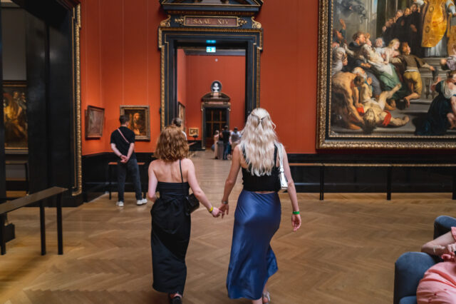 Kunstschatzi Party im KHM in Wien, ein Event in der ESC-Woche in Wien