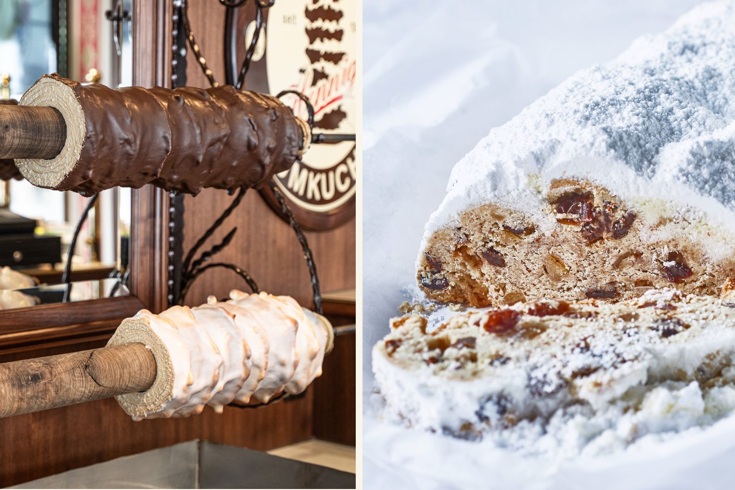 Baumkuchen und Christstollen