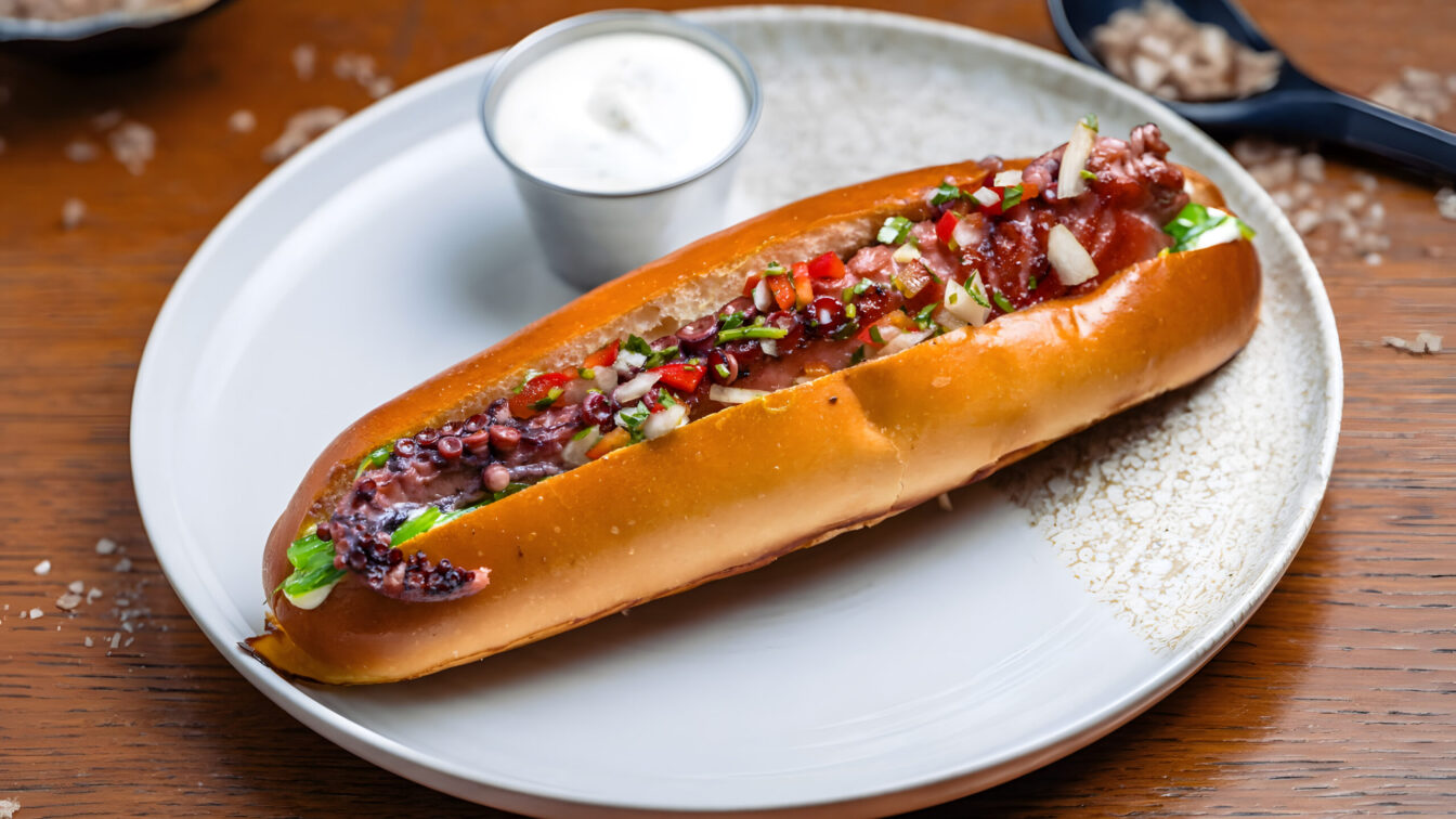 Das erste Lokal in Wien hat eröffnet, in dem man Oktopus-Döner essen kann: In der Pescobar in Favoriten.