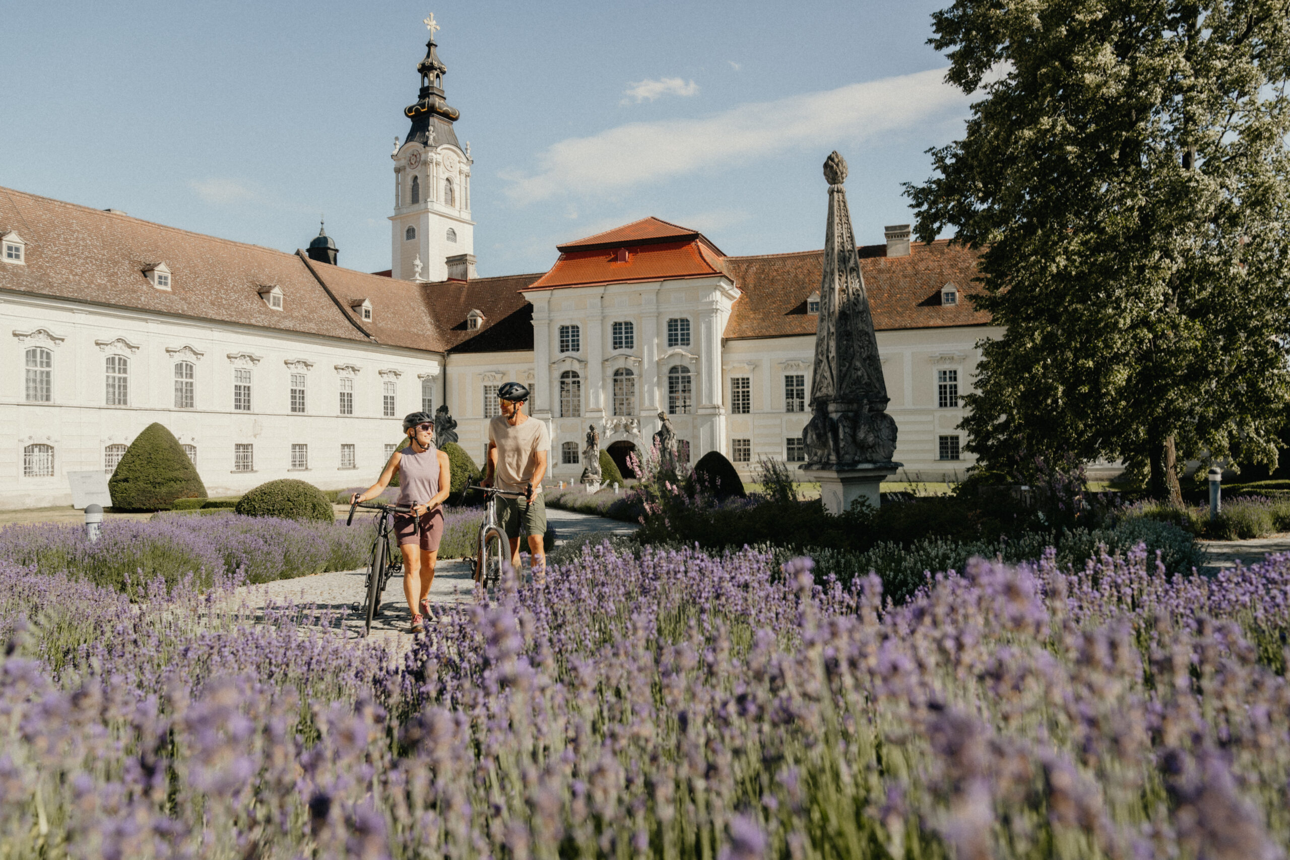 Kamp-Thaya-March Radroute durch das Stift Altenburg